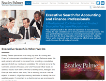 Tablet Screenshot of beatleypalmer.com